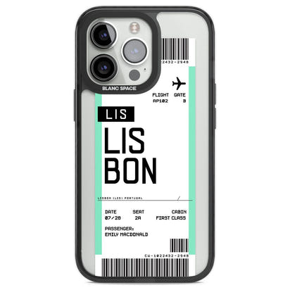 Personalised Lisbon Boarding Pass