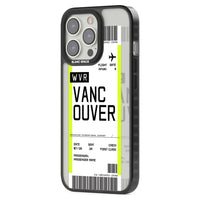 Personalised Vancouver Boarding Pass