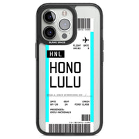 Personalised Honolulu Boarding Pass