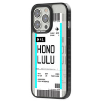 Personalised Honolulu Boarding Pass