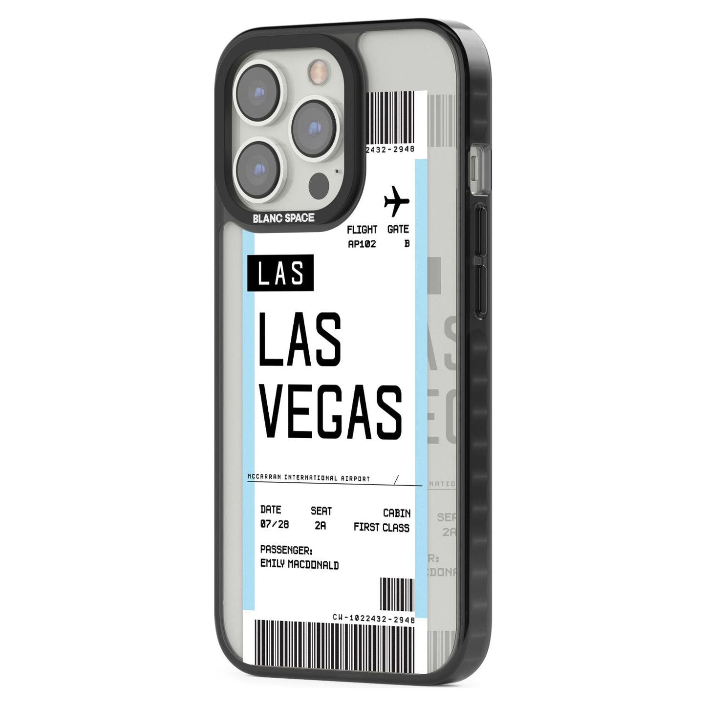 Personalised Las Vegas Boarding Pass