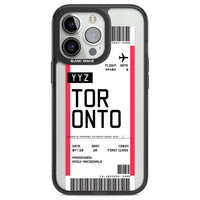 Personalised Toronto Boarding Pass