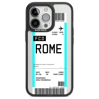 Personalised Rome Boarding Pass