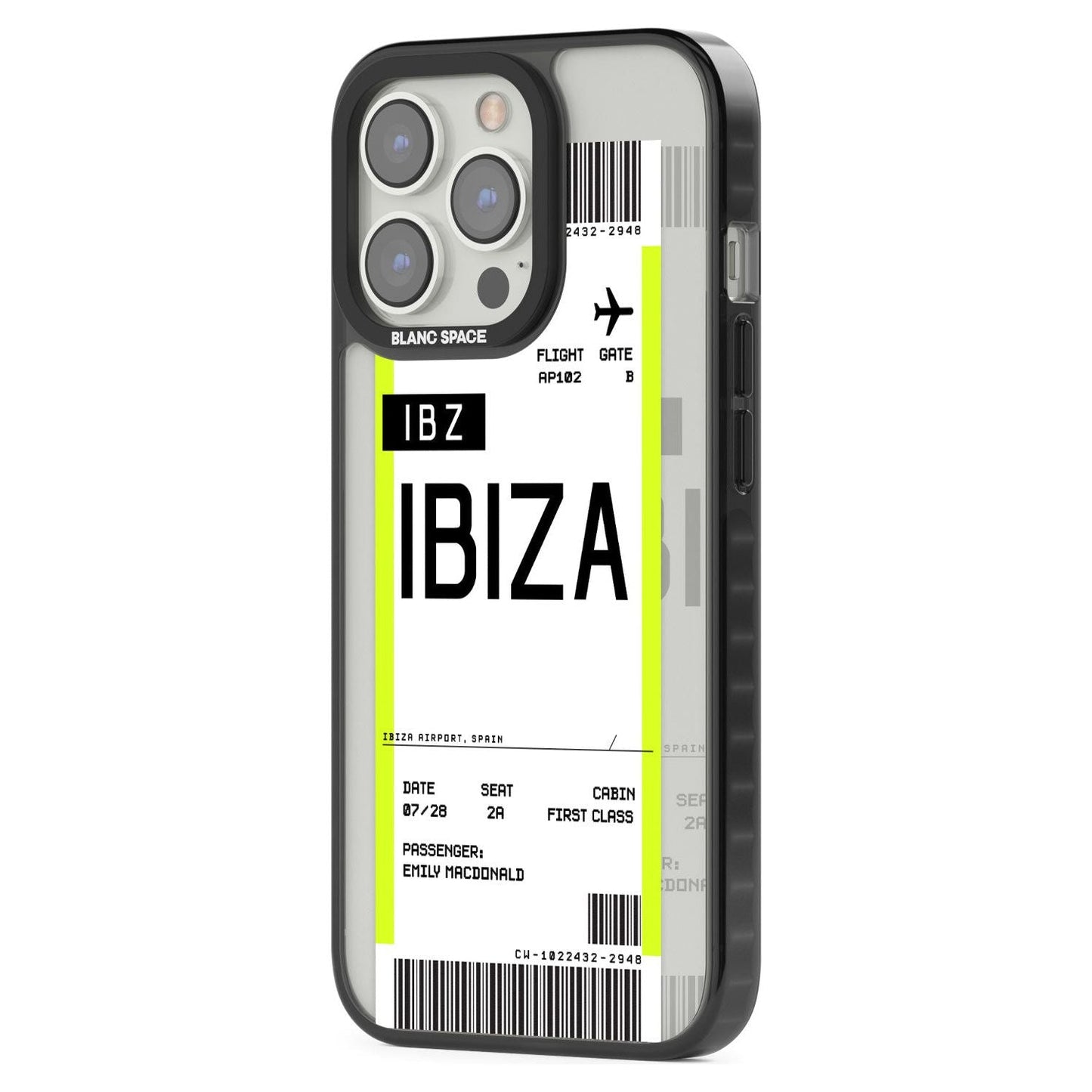 Personalised Ibiza Boarding Pass