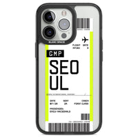 Personalised Seoul Boarding Pass