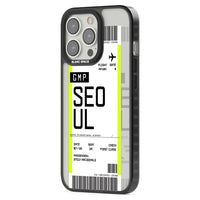 Personalised Seoul Boarding Pass