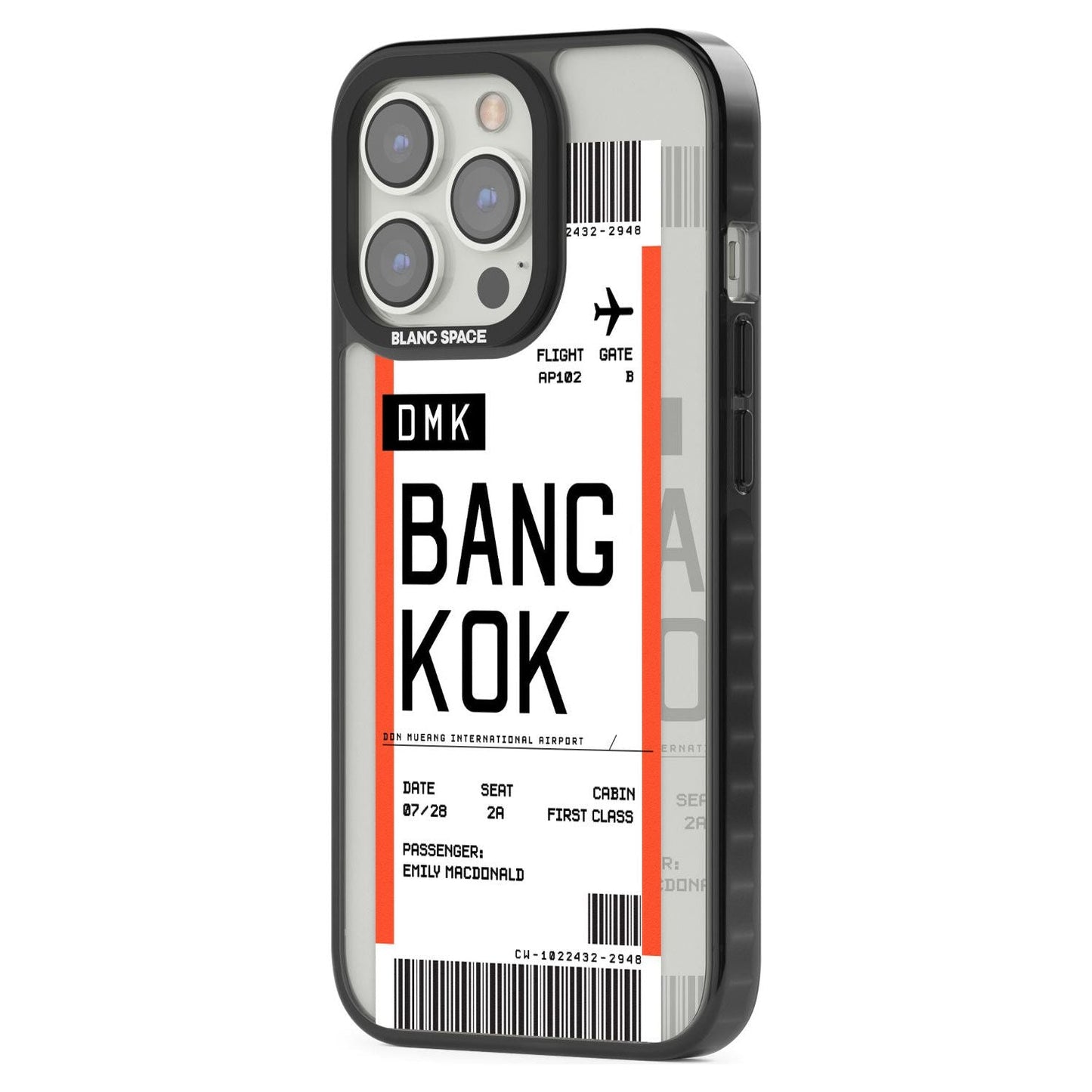Personalised Bangkok Boarding Pass