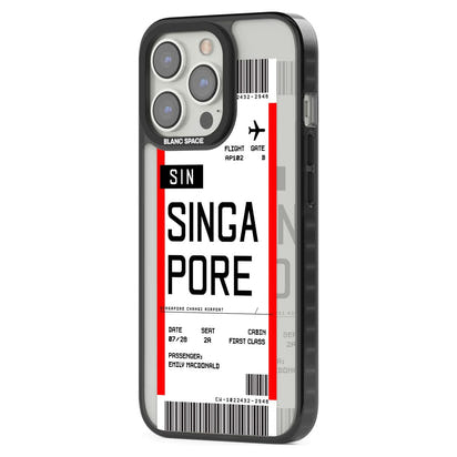Personalised Singapore Boarding Pass