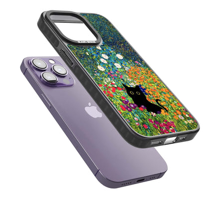 Cat in Klimt's Garden