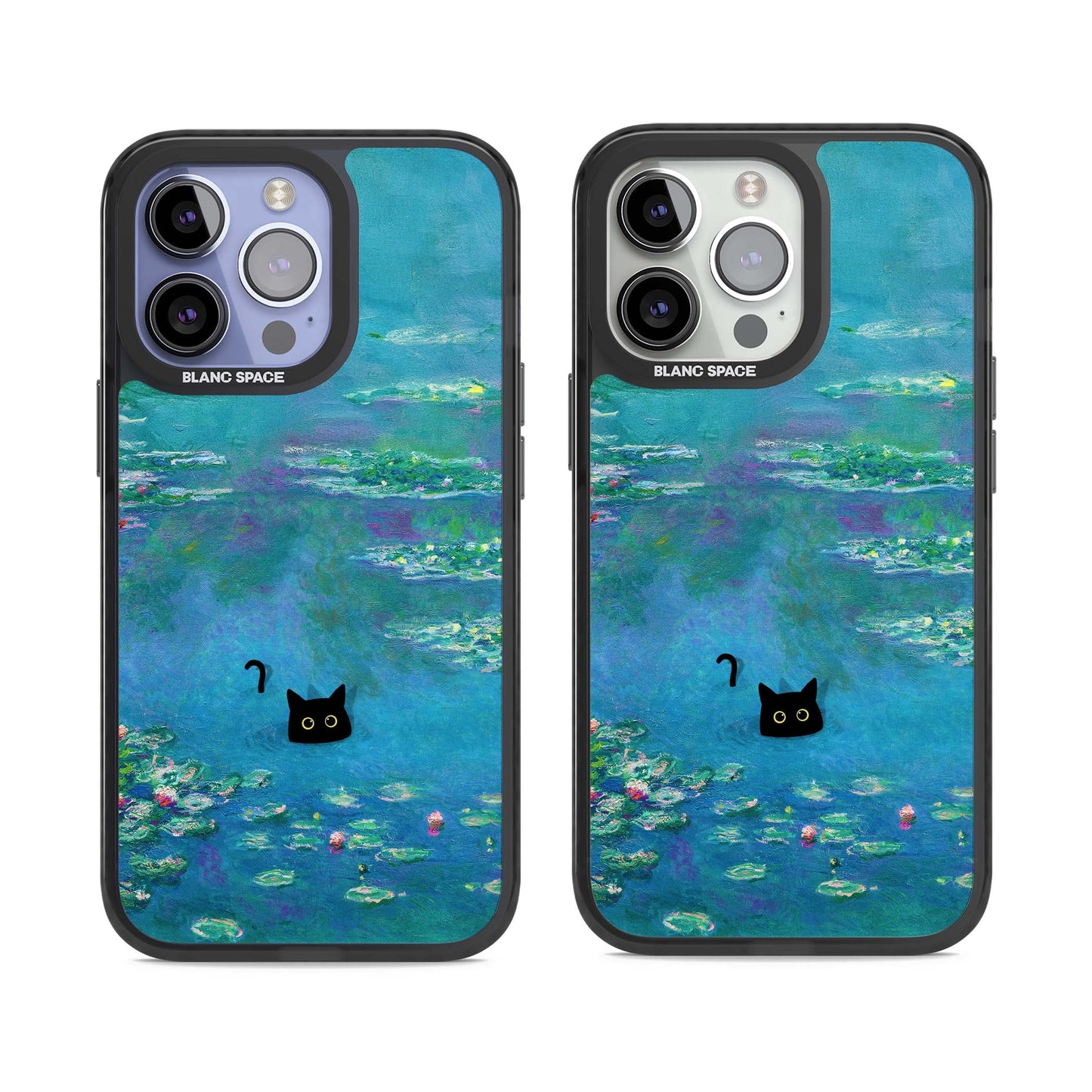 Cat in Monet's Water Lillies