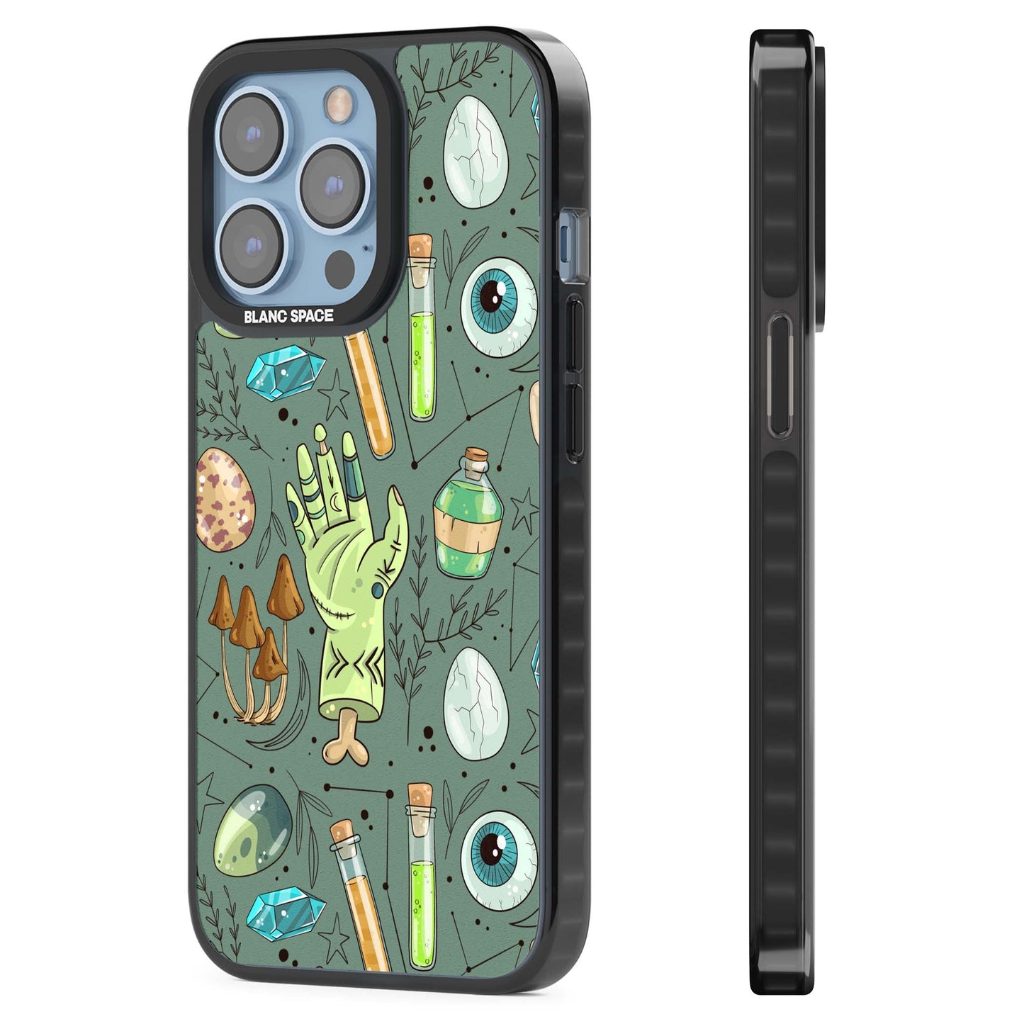 Motif expérimental de dessin animé pour Halloween