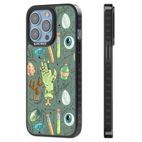 Motif expérimental de dessin animé pour Halloween