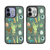 Motif expérimental de dessin animé pour Halloween