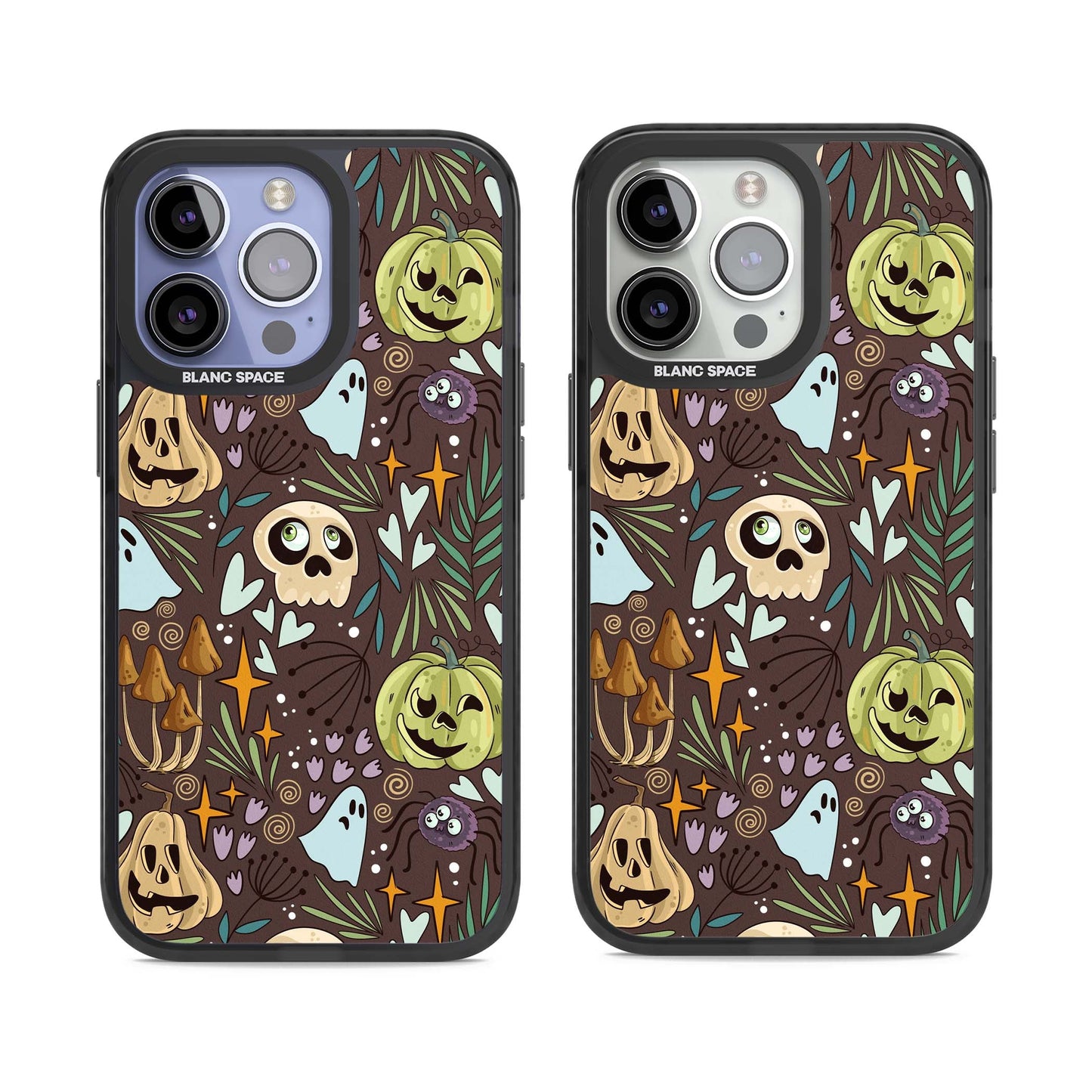 Goblincore Cartoon Halloween Pattern