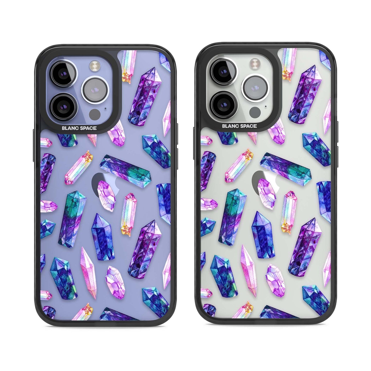 Iridescent Prism Crystals