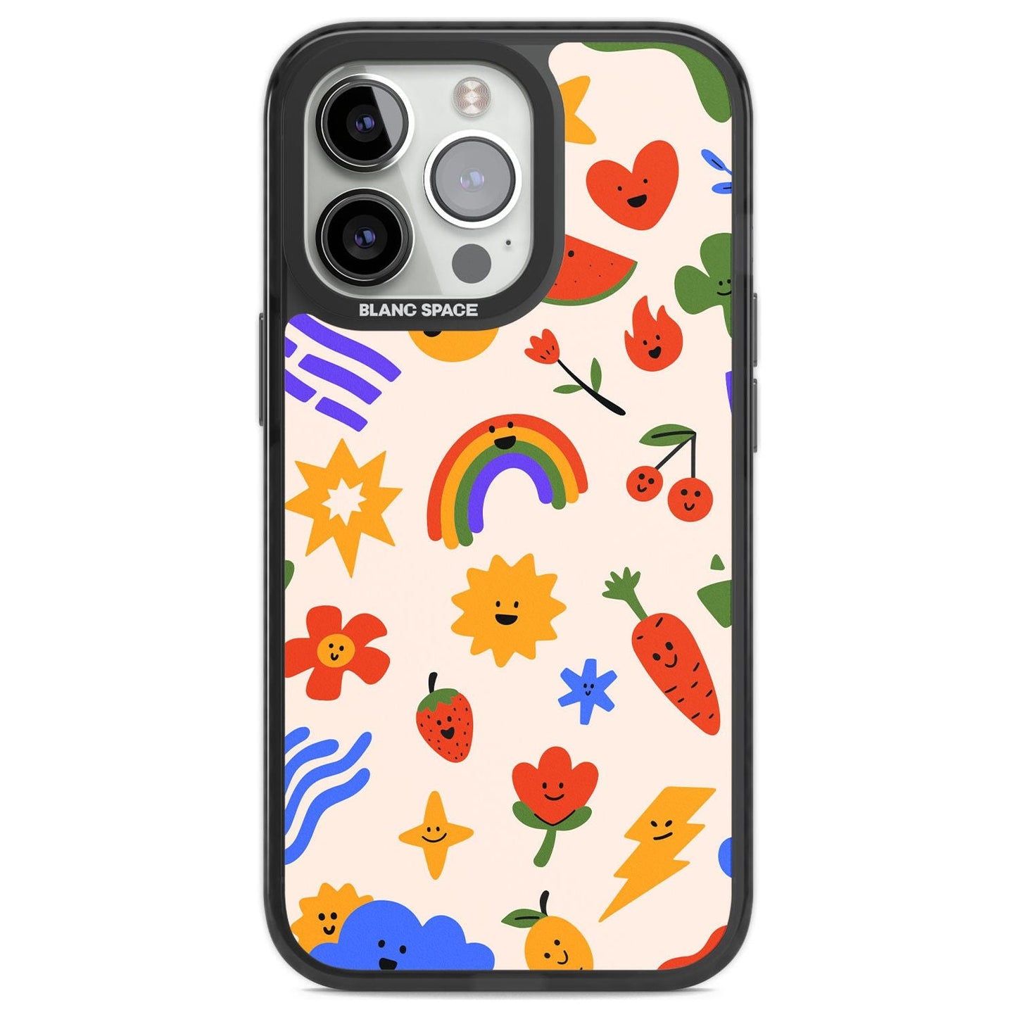 Verspielte Kawaii-Symbole