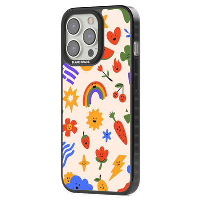 Verspielte Kawaii-Symbole