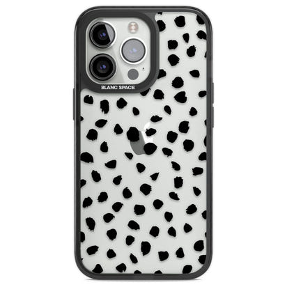 Black Dalmatian Polka Dot