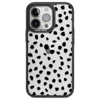 Black Dalmatian Polka Dot