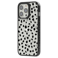 Black Dalmatian Polka Dot