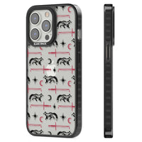 Motif renard et lame