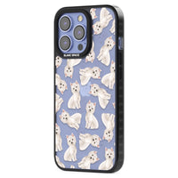 Motif de chien Westie