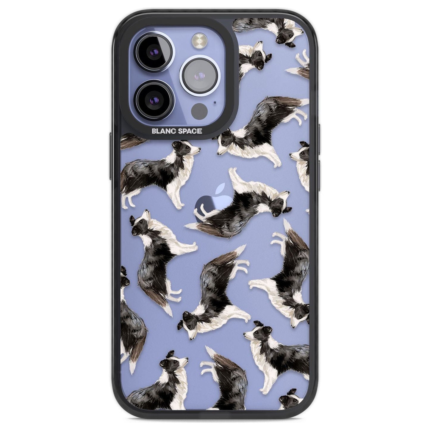 Border Collie Pattern Watercolour