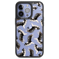 Border Collie Pattern Watercolour