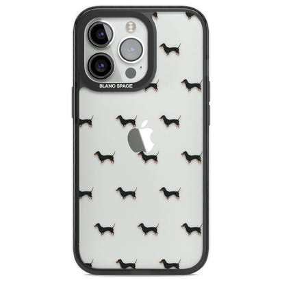 Dachshund Pattern Clear