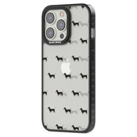 Dachshund Pattern Clear