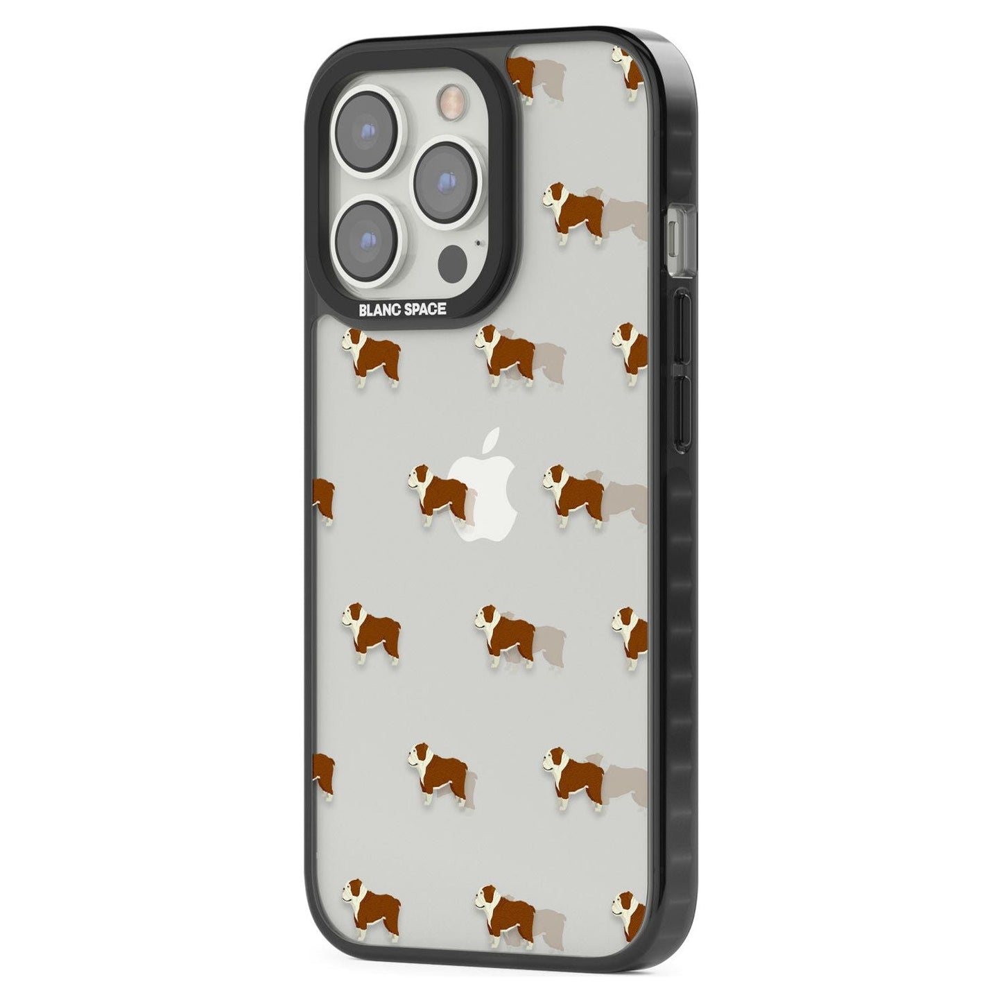 Motif bouledogue clair