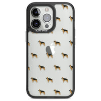 German Shepherd Pattern Clear