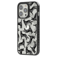 German Shepherd Pattern Black