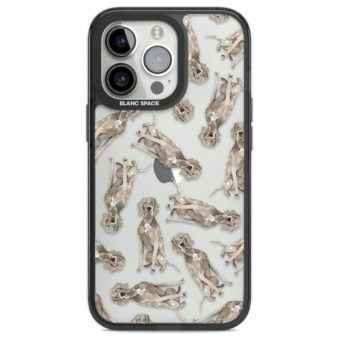 Weimaraner Watercolor Dog