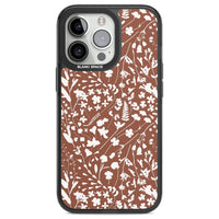 Bouquet de fleurs sauvages sur terre cuite