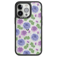 Purple Dahlias Floral