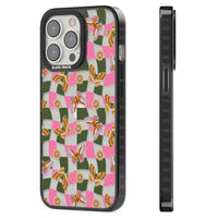 Wavy Butterfly Checked Pattern