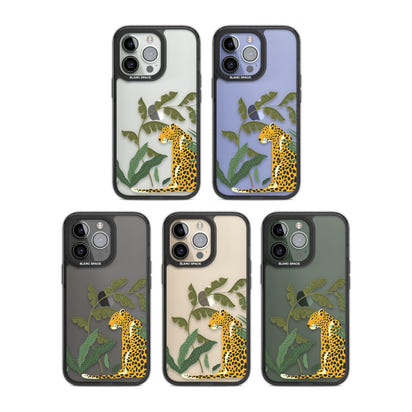 Grand motif de chat de la jungle