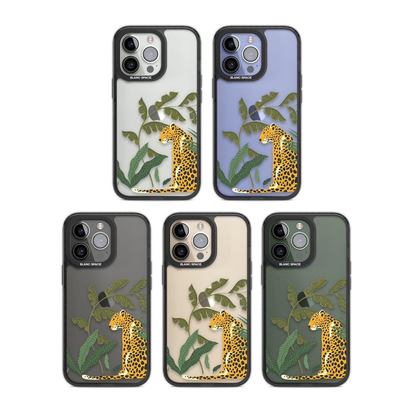 Grand motif de chat de la jungle