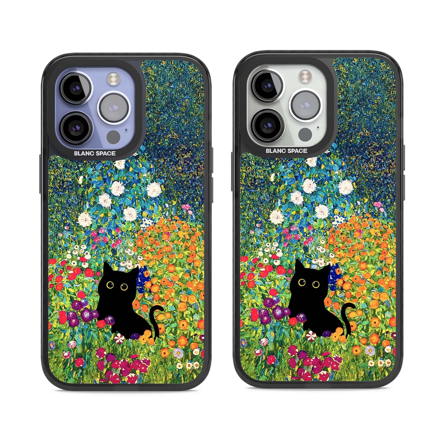 Cat in Klimt's Garden