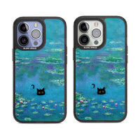 Cat in Monet's Water Lillies