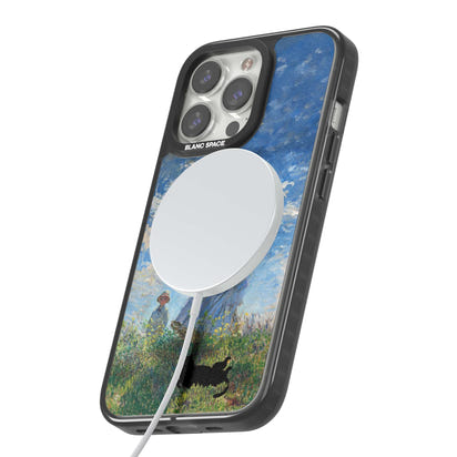 Cat with Monet's Parasol Lady