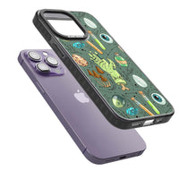 Motif expérimental de dessin animé pour Halloween