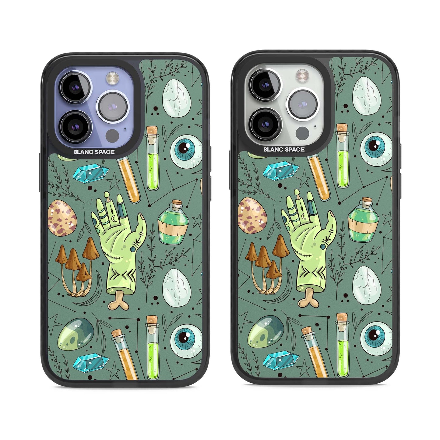 Motif expérimental de dessin animé pour Halloween