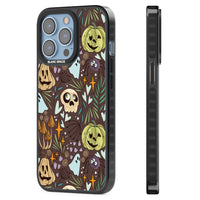 Goblincore Cartoon Halloween Pattern