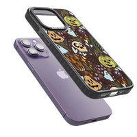 Goblincore Cartoon Halloween Pattern