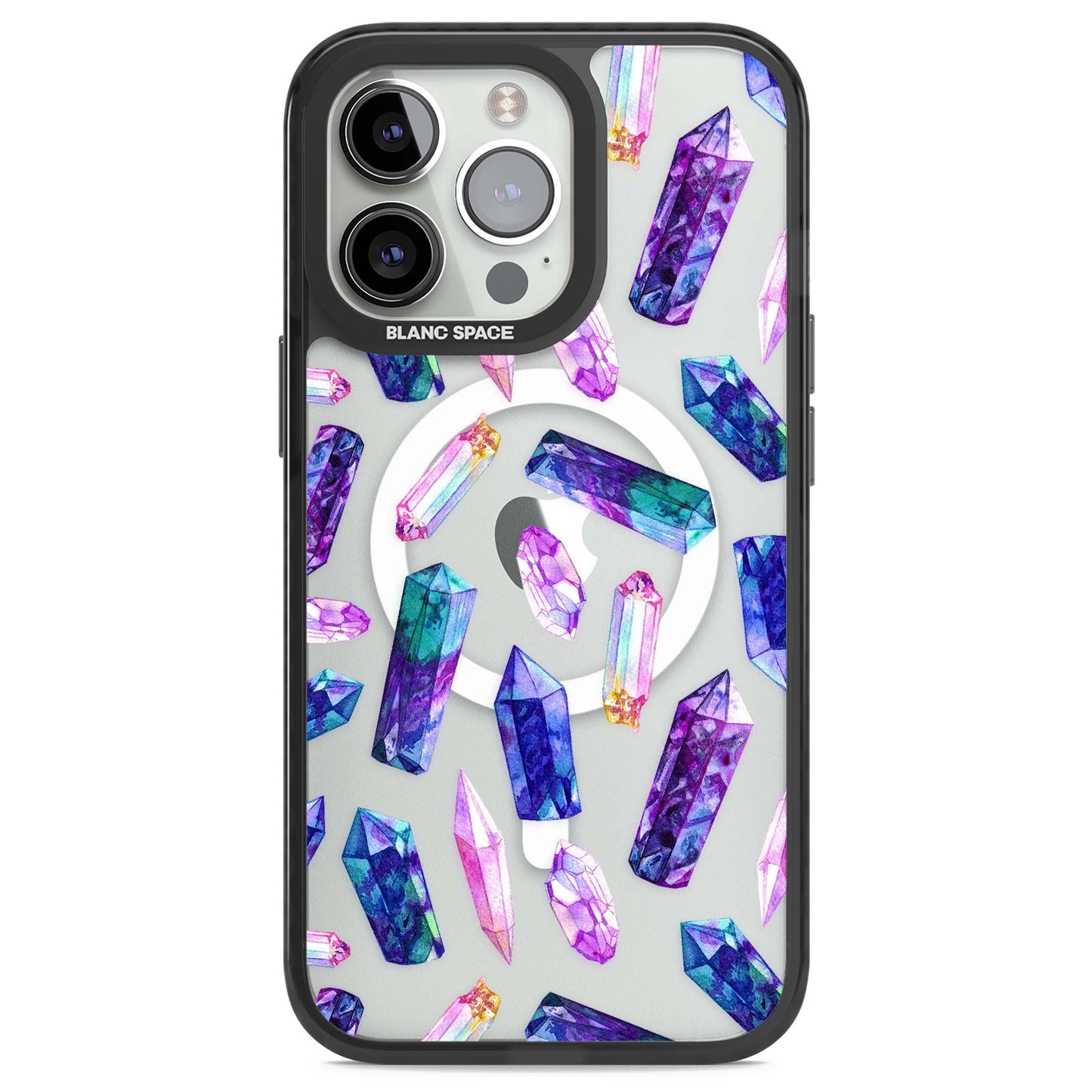 Iridescent Prism Crystals