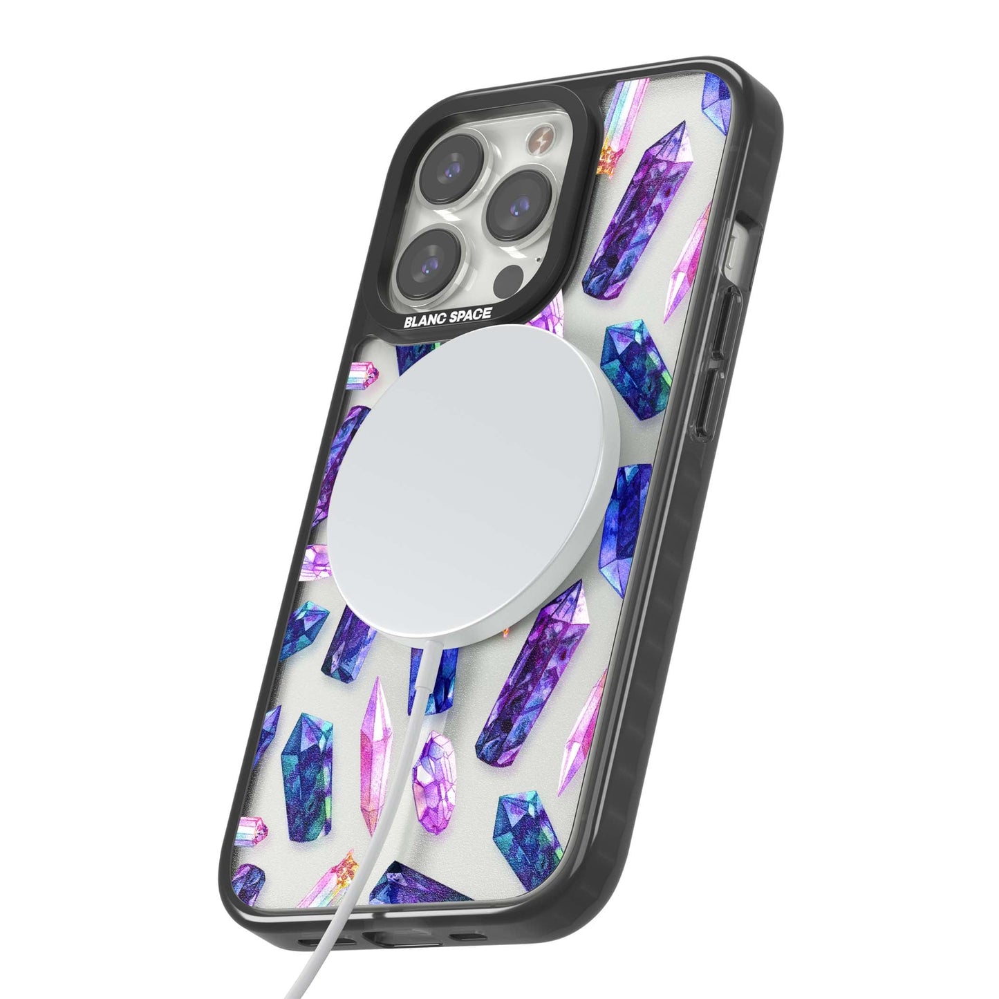 Iridescent Prism Crystals