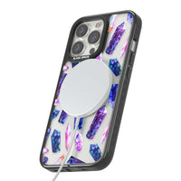 Iridescent Prism Crystals