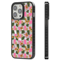 Wavy Butterfly Checked Pattern